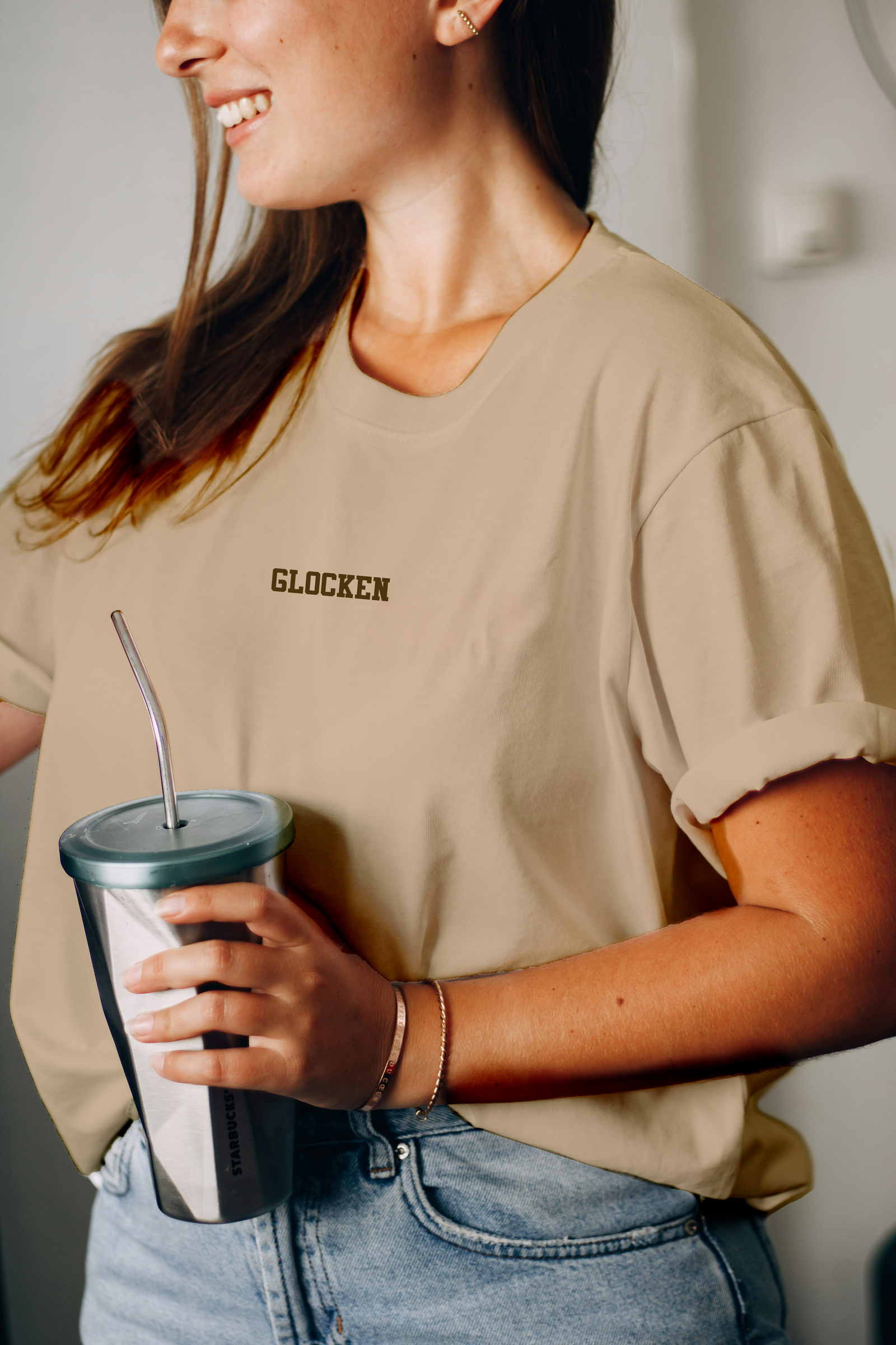 Camiseta Glocken Sport Life Bege